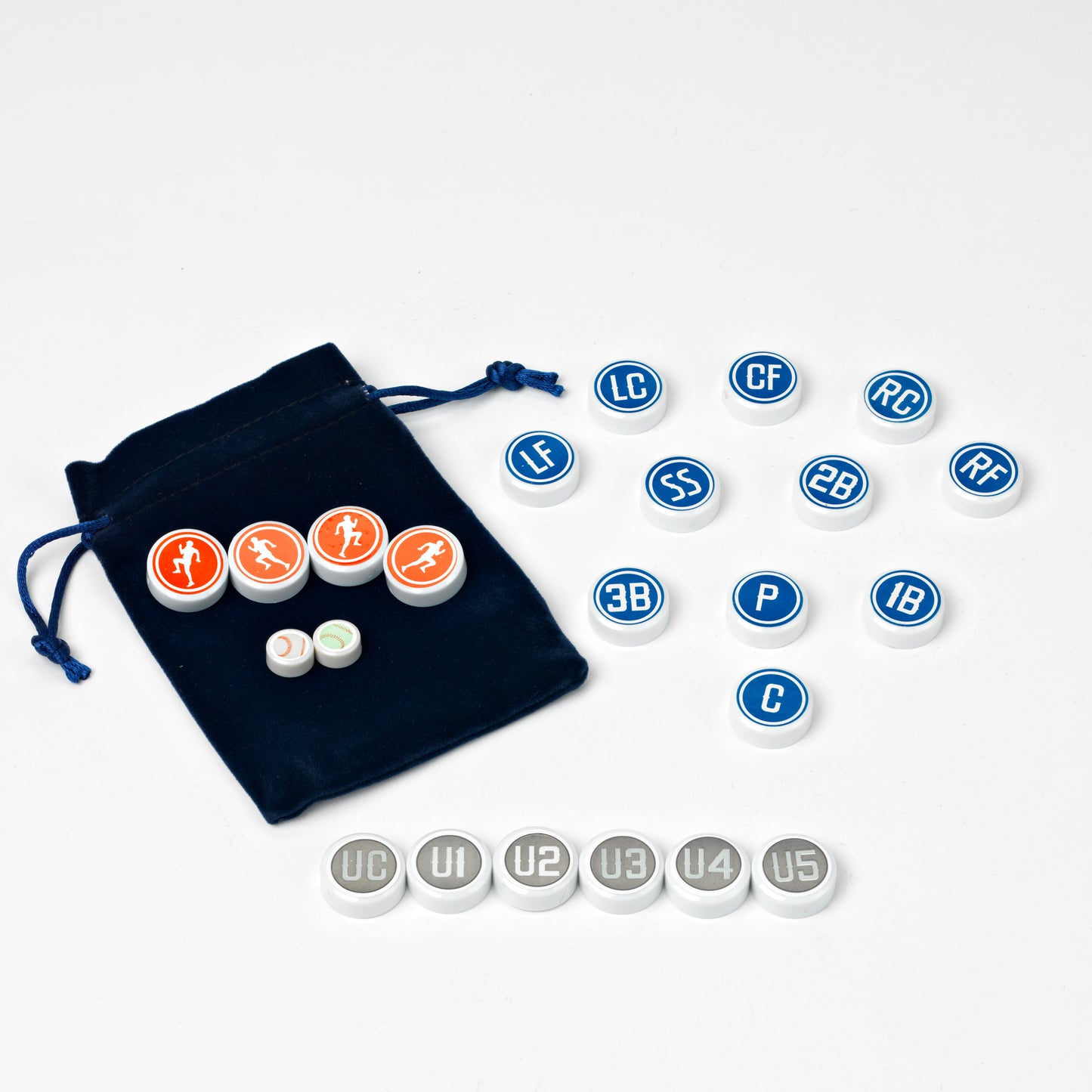 Baseball Softball Positions Magnet Set
