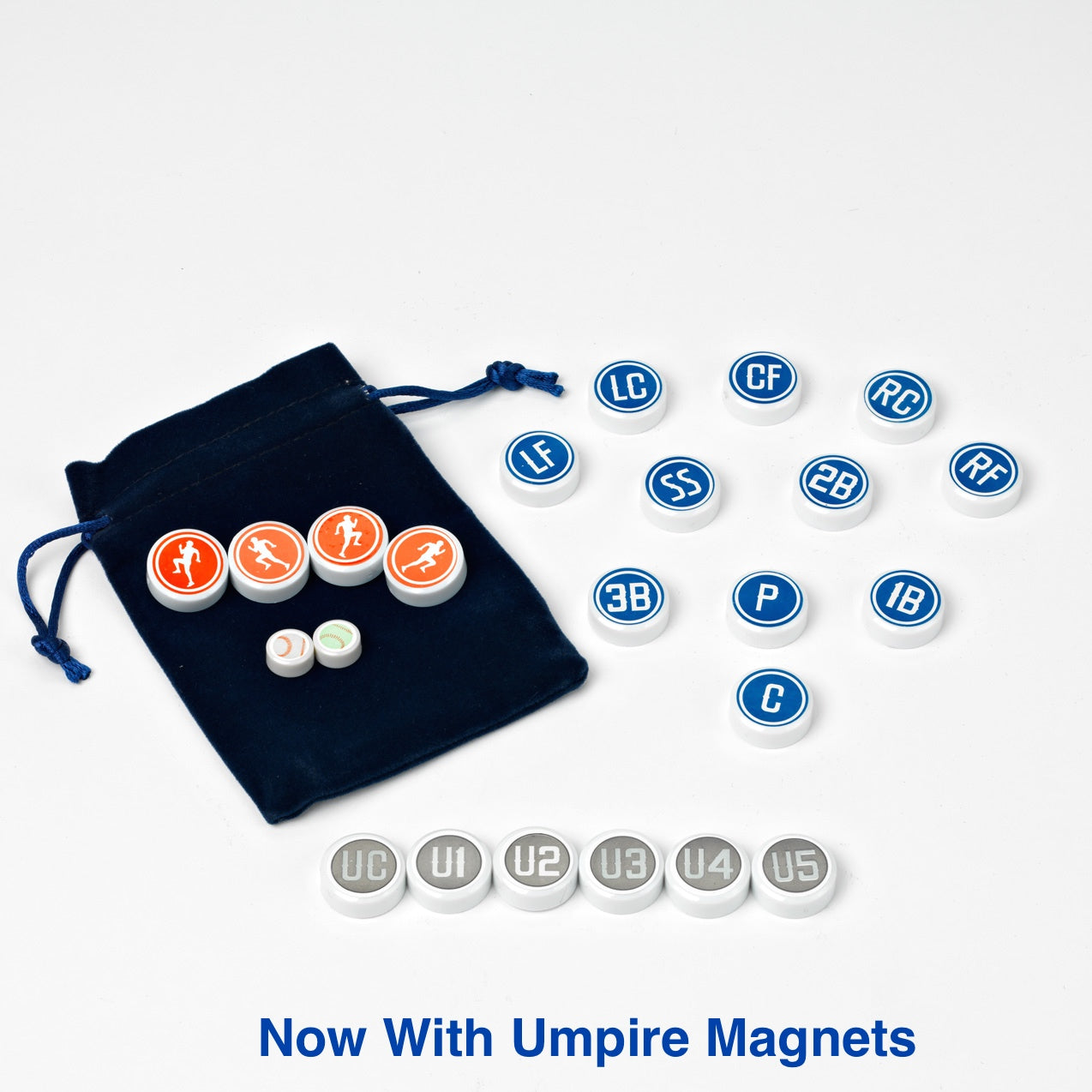 Baseball Softball Positions Magnet Set