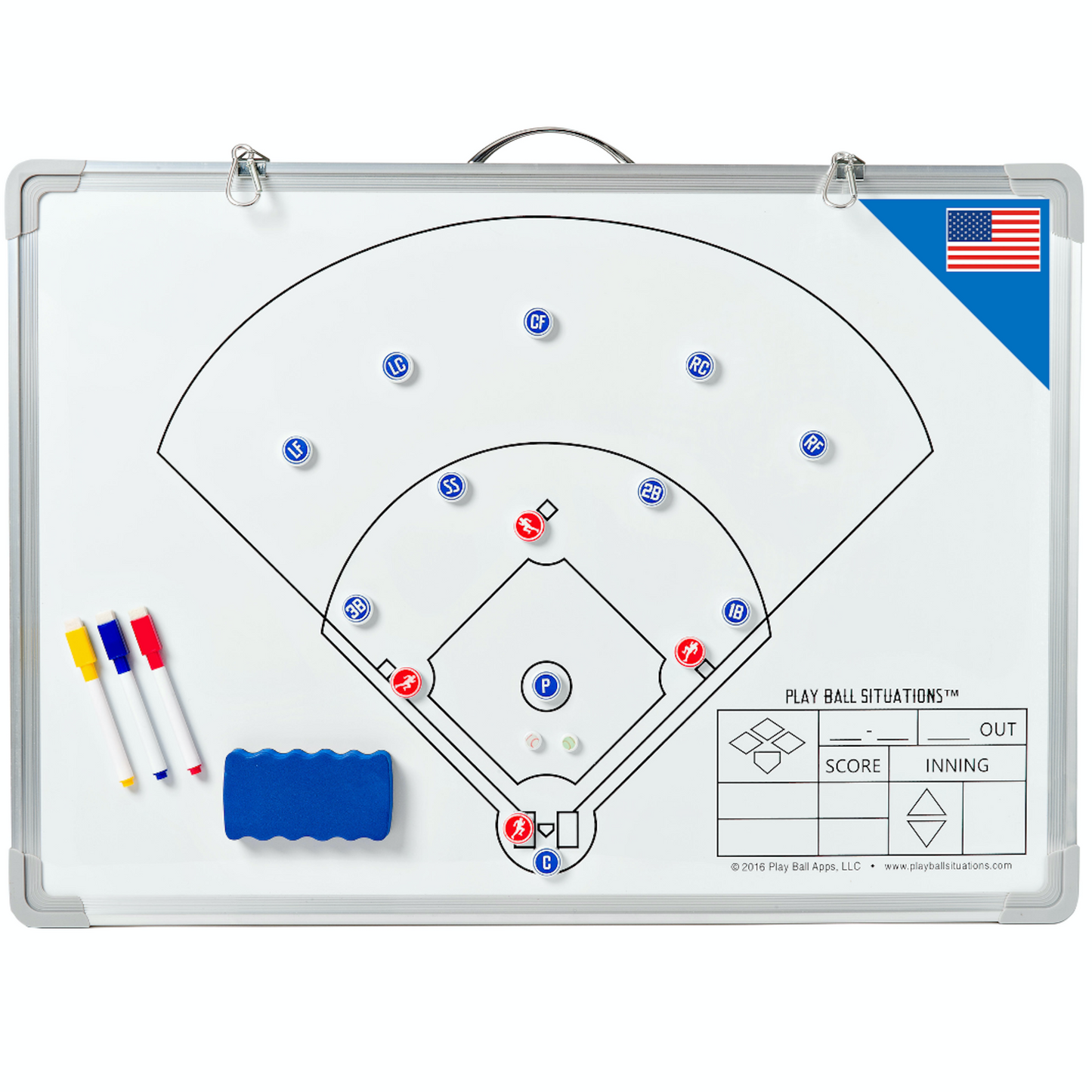 Baseball Softball Situations Board for Coaches
