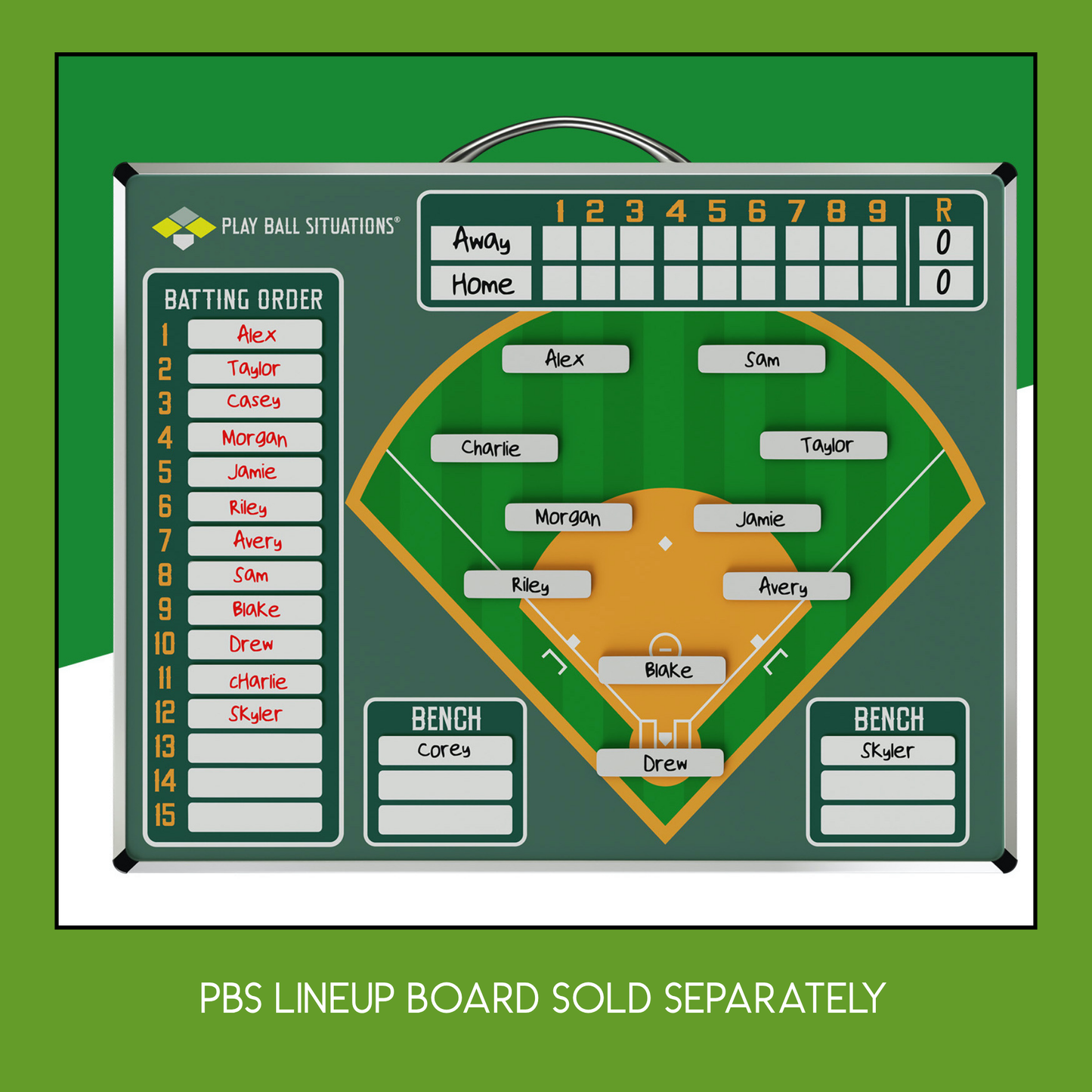 PBS Lineup Board Extra Magnet Set