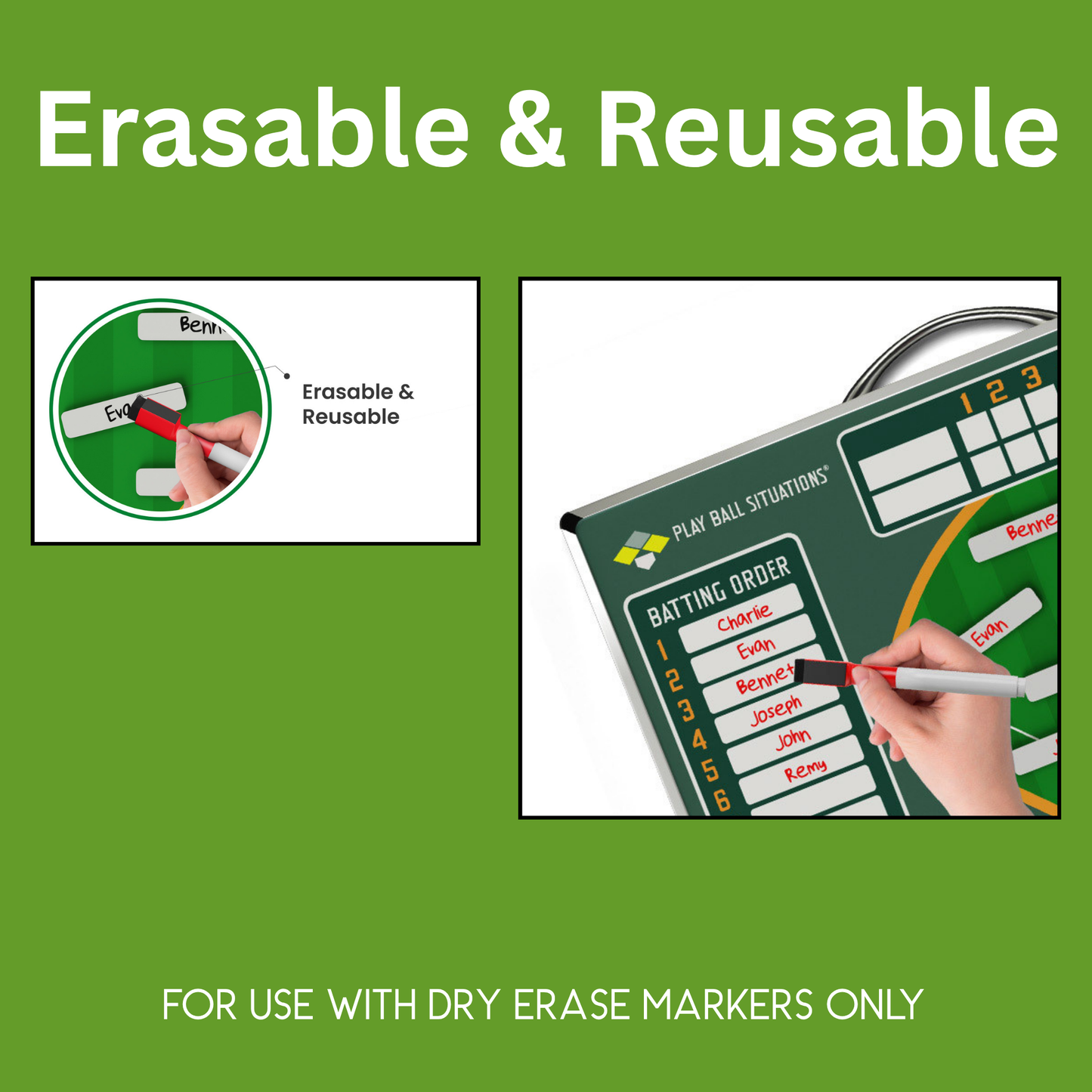 PBS Lineup Board Extra Magnet Set
